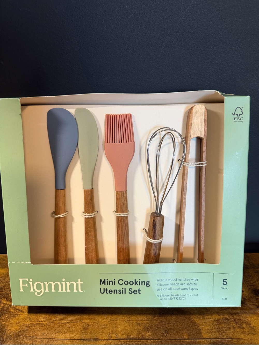 Figment Mini Cooking Utensil Set. NEW